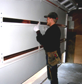 Garage door repair, installation services